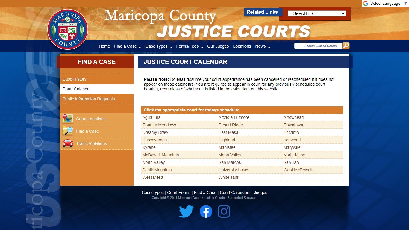 Maricopa County Justice Courts
